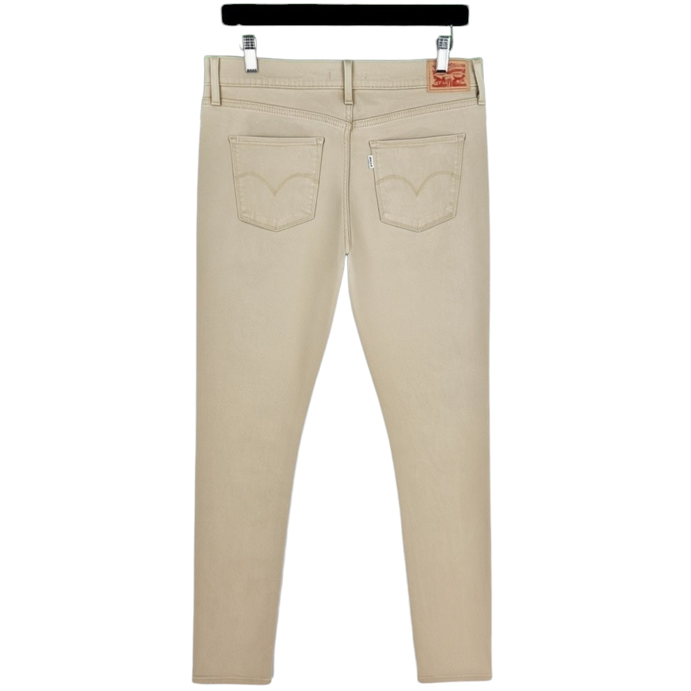 Levis 311 Jeans Womens Light Brown Shaping Skinny Denim W30