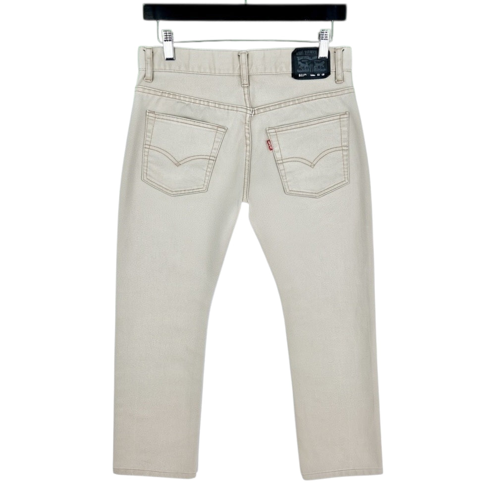 Levis 511 Jeans Light Brown Straight Leg Denim W30
