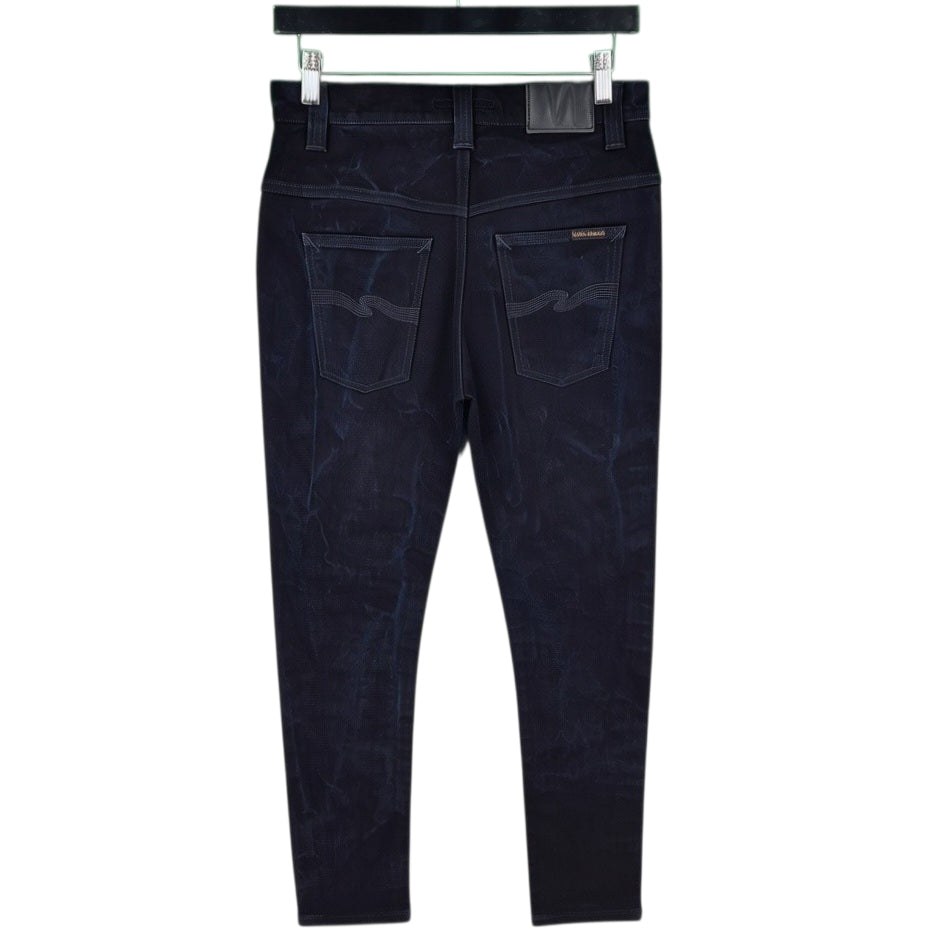 Nudie Jeans Black Thin Finn Skinny Denim W29