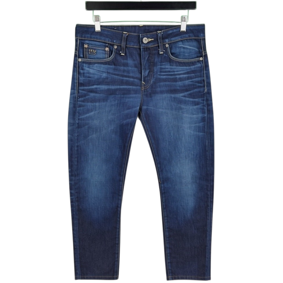 G Star Raw Jeans Dark Blue Straight Leg Denim W32