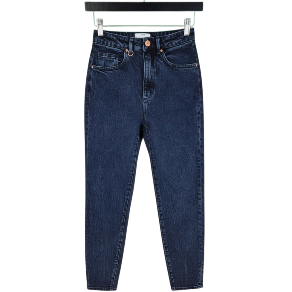 NEUW Jeans Womens Dark Blue Lola Heavy Slim Tapered Denim W24