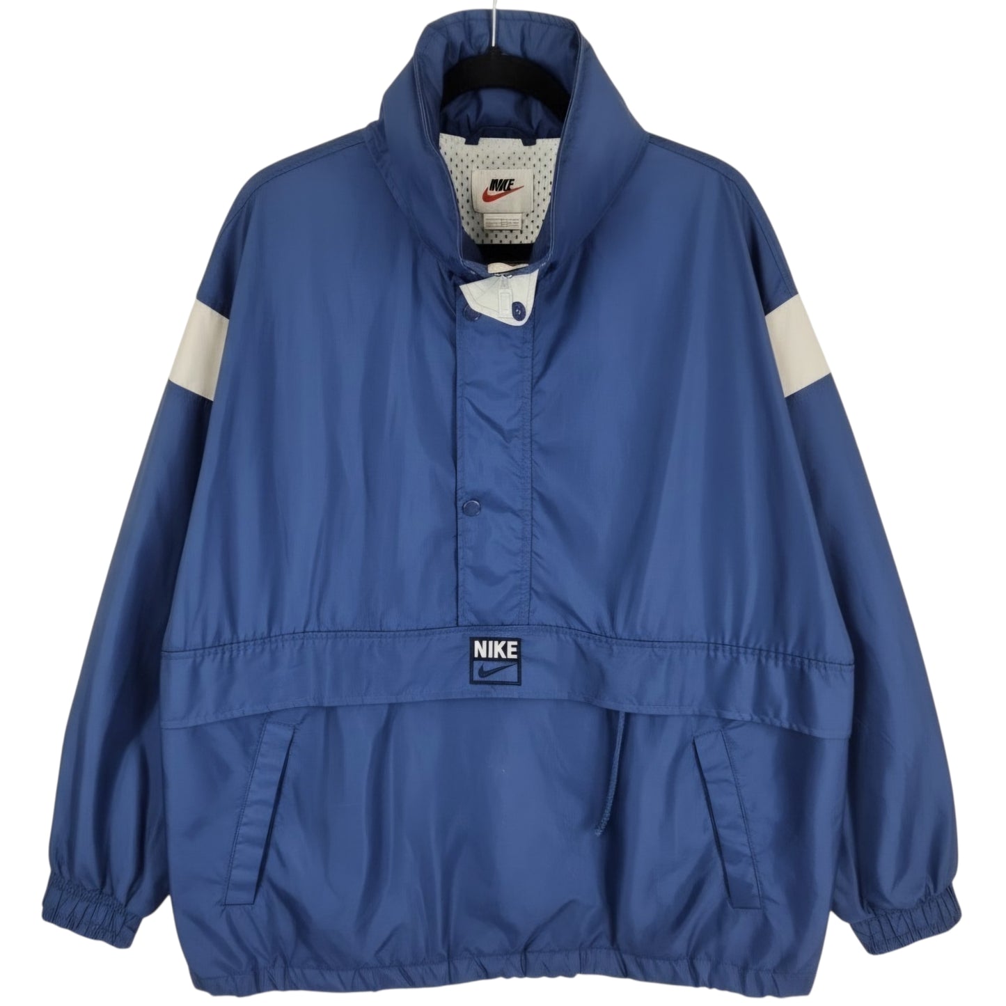 Vintage Nike 90's Dark Blue Shell Jacket Size L