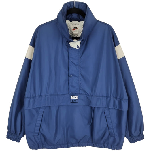 Vintage Nike 90's Dark Blue Shell Jacket Size L