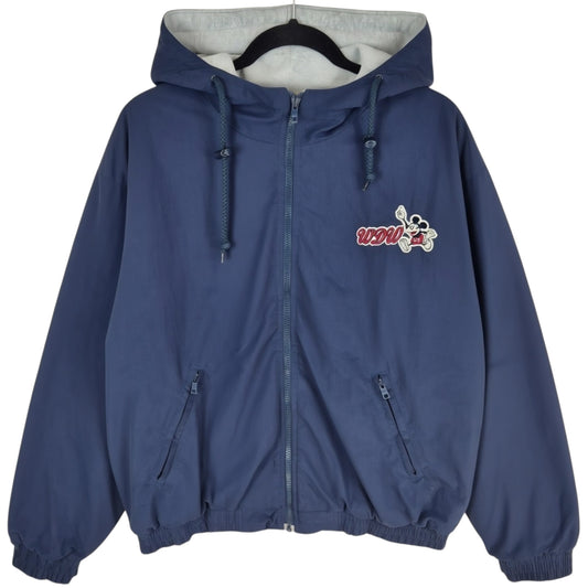 Vintage Walt Disney World Dark Blue Embroidered Jacket Size M