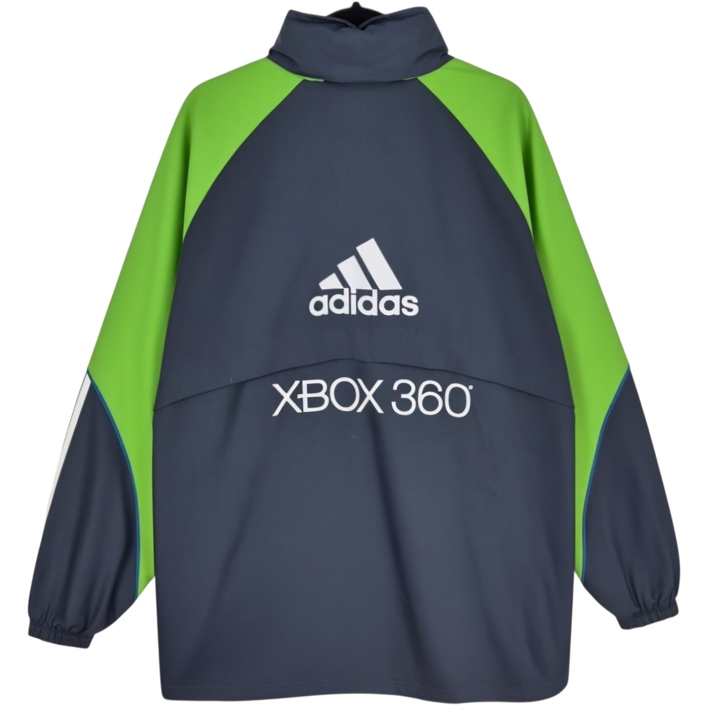 Vintage Adidas MLS Seattle Sounders Grey & Green Nylon Jacket Size XL