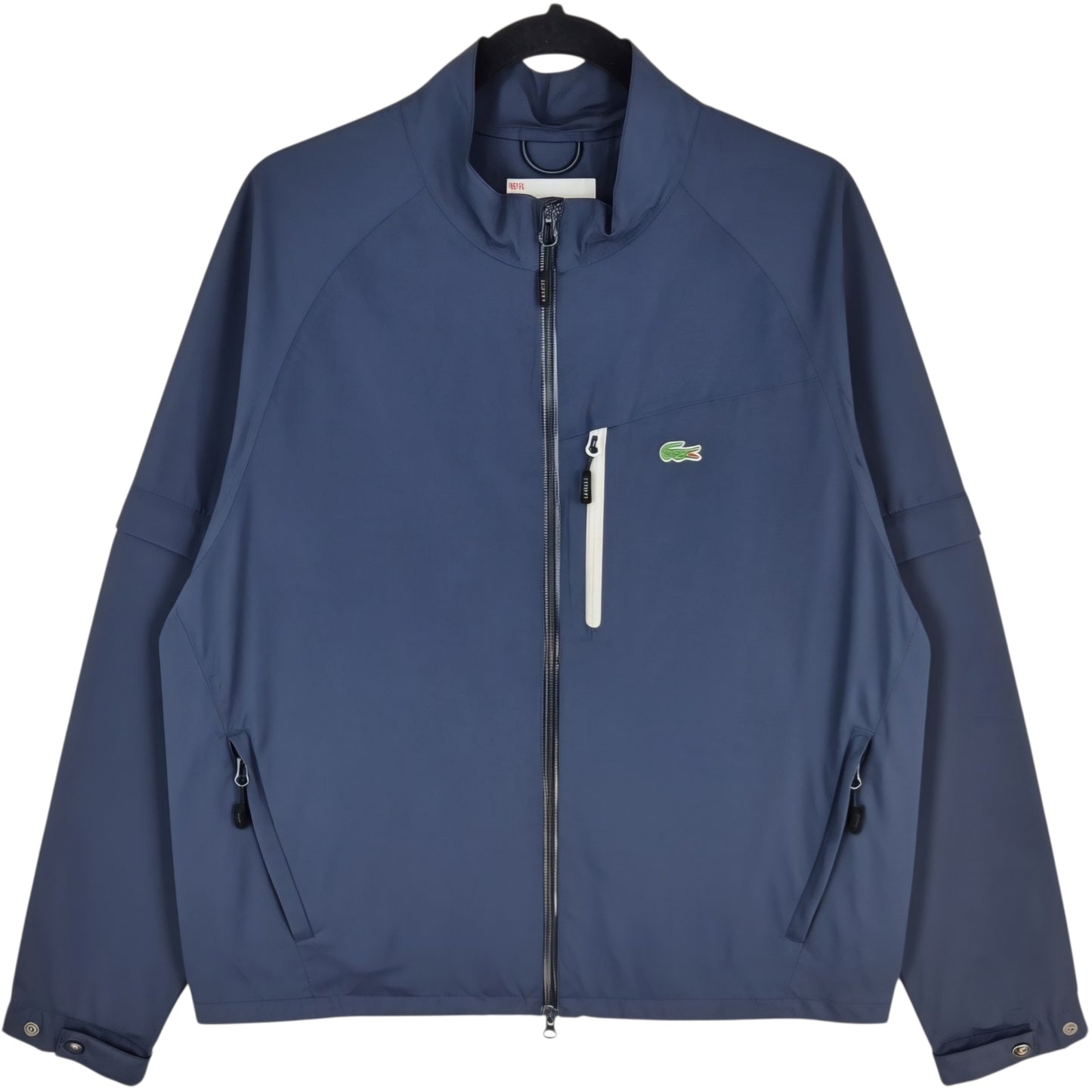 Lacoste Sport Black Light Windbreaker Jacket Size L