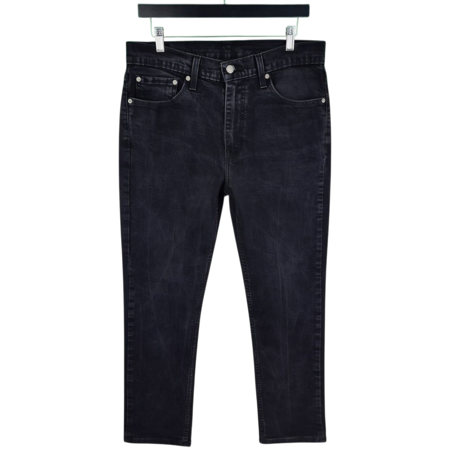 Levis 511 Jeans Black Slim Stretch Denim W35