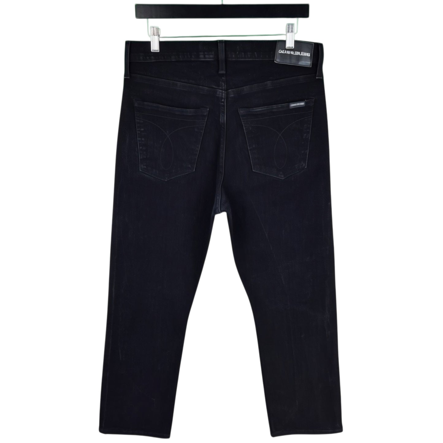 Calvin Klein Black Straight Leg Denim W31