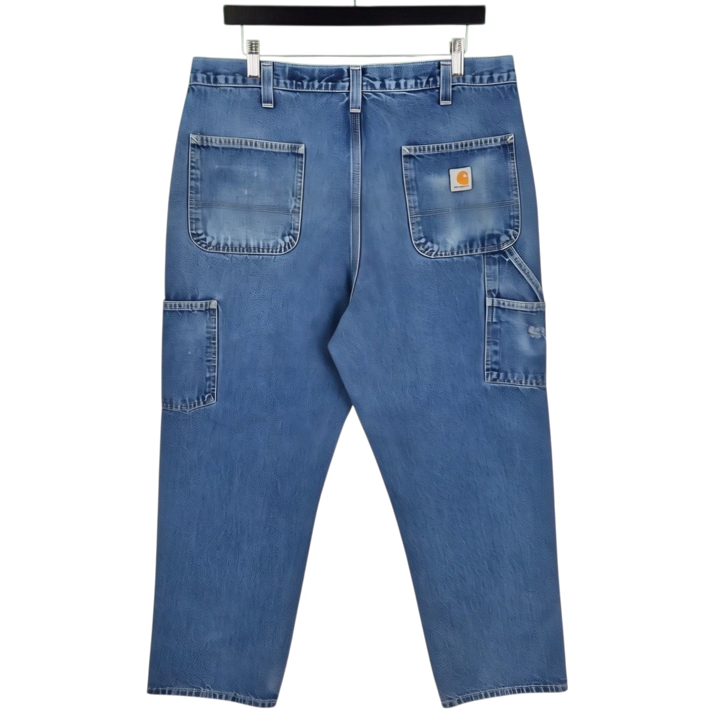 Carhartt Jeans Blue Dungaree Fit Relaxed Denim W36