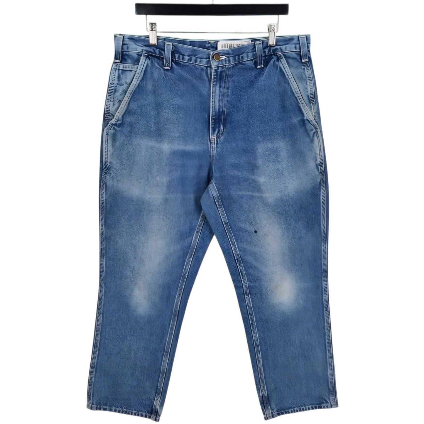 Carhartt Jeans Blue Dungaree Fit Relaxed Denim W36
