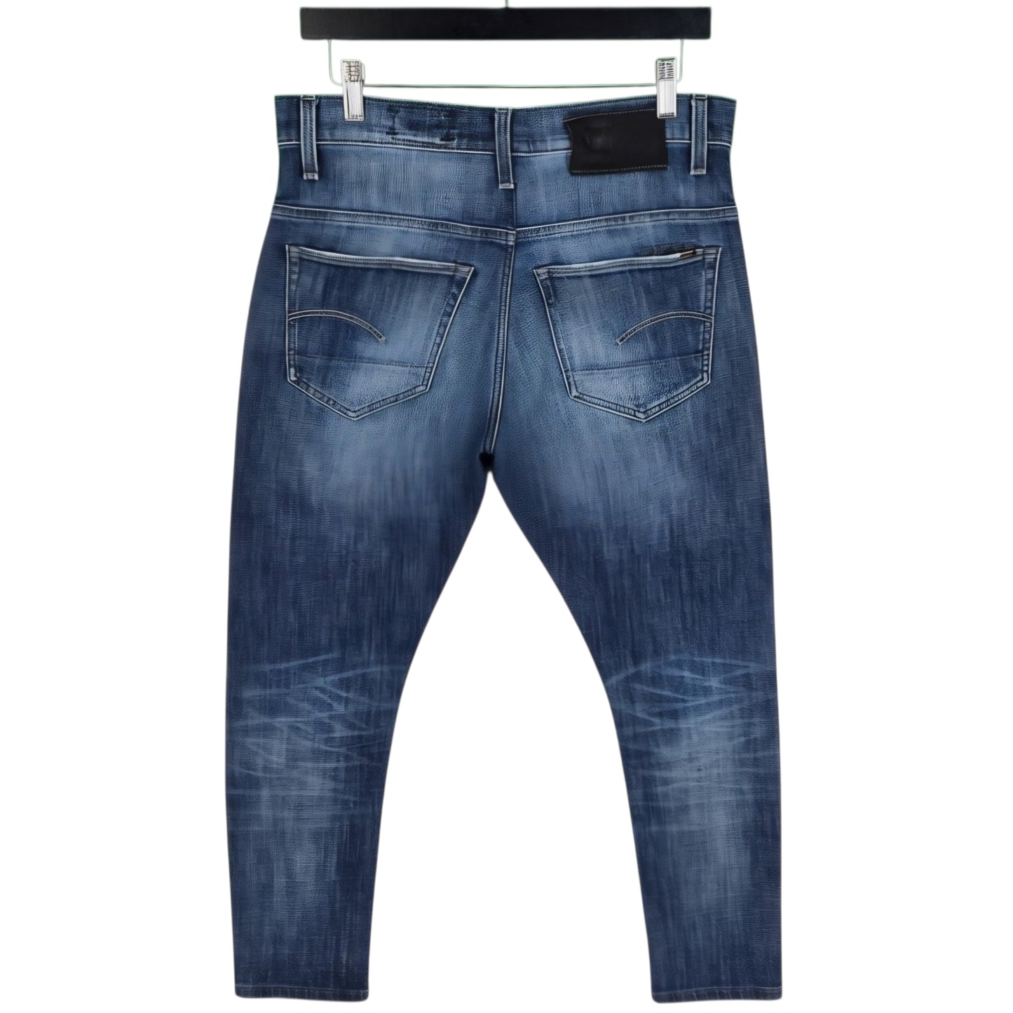 G Star Raw Jeans Dark Blue Slim Tapered Denim W32