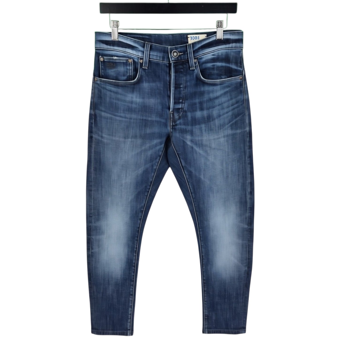 G Star Raw Jeans Dark Blue Slim Tapered Denim W32