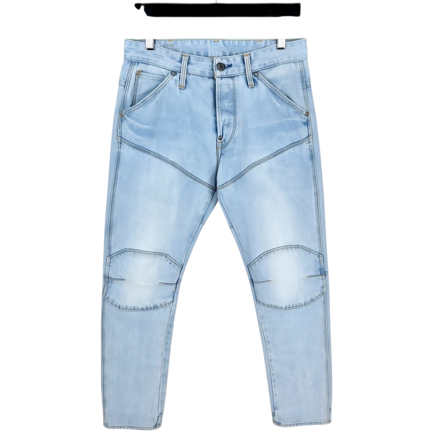 G Star Raw Jeans Light Blue 3D Tapered Denim W30