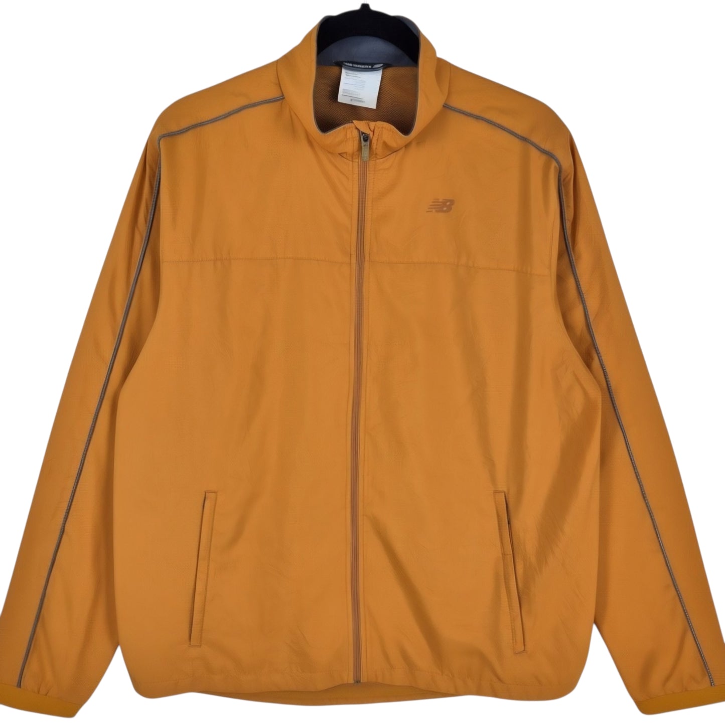 New Balance Mustard Brown Spray Jacket Size XL