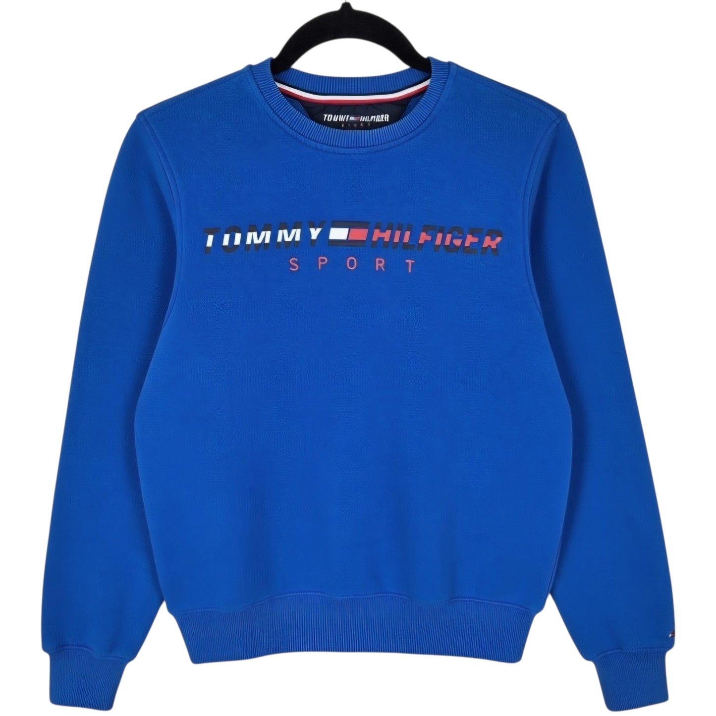 Tommy Hilfiger Sport Blue Crewneck Sweater Size XS