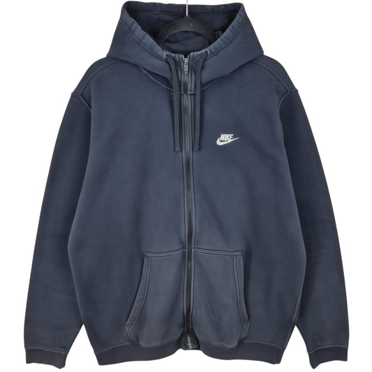Nike Black Zip Hoodie Size XL