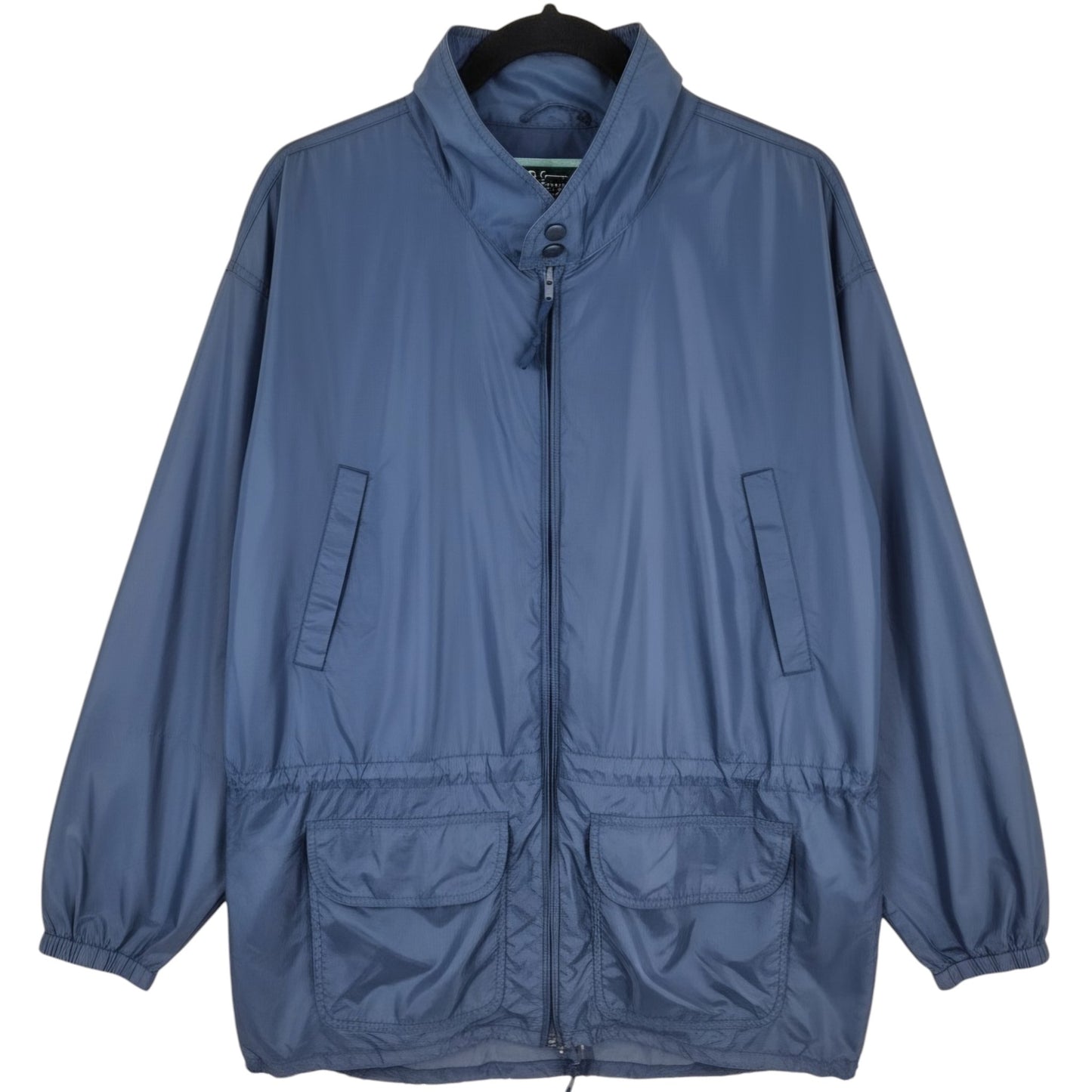 Vintage Woolrich 80's Dark Blue Spray Jacket Size L