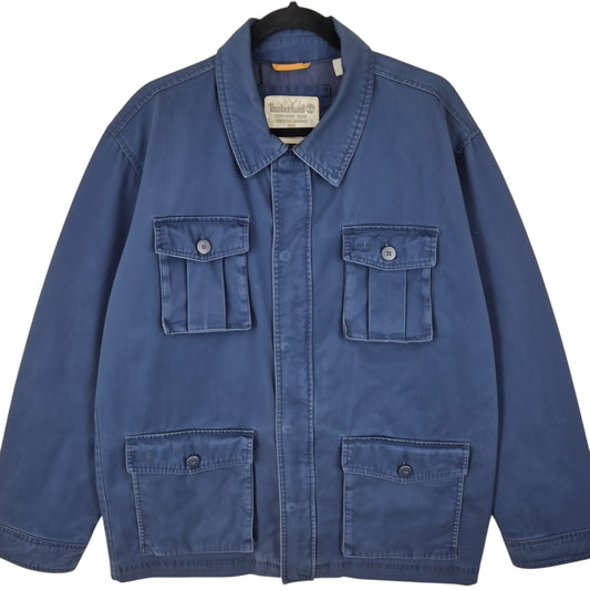 Timberland Dark Blue Heavy Jacket Size M