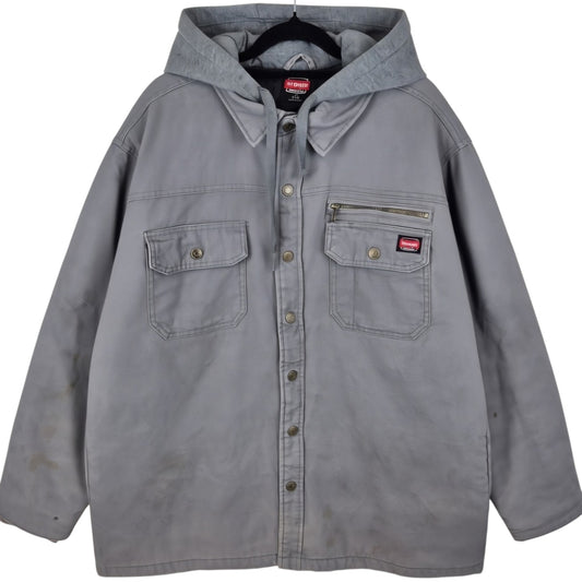 Wrangler Workwear Grey Denim Jacket Size L