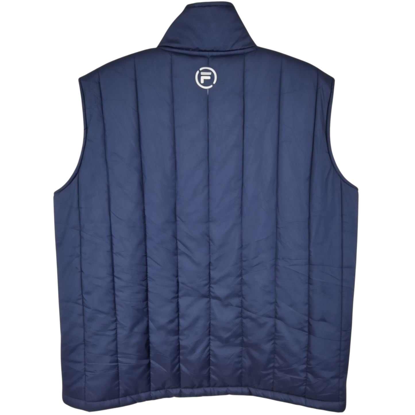 Vintage FILA 90's Dark Blue Padded Vest Size M