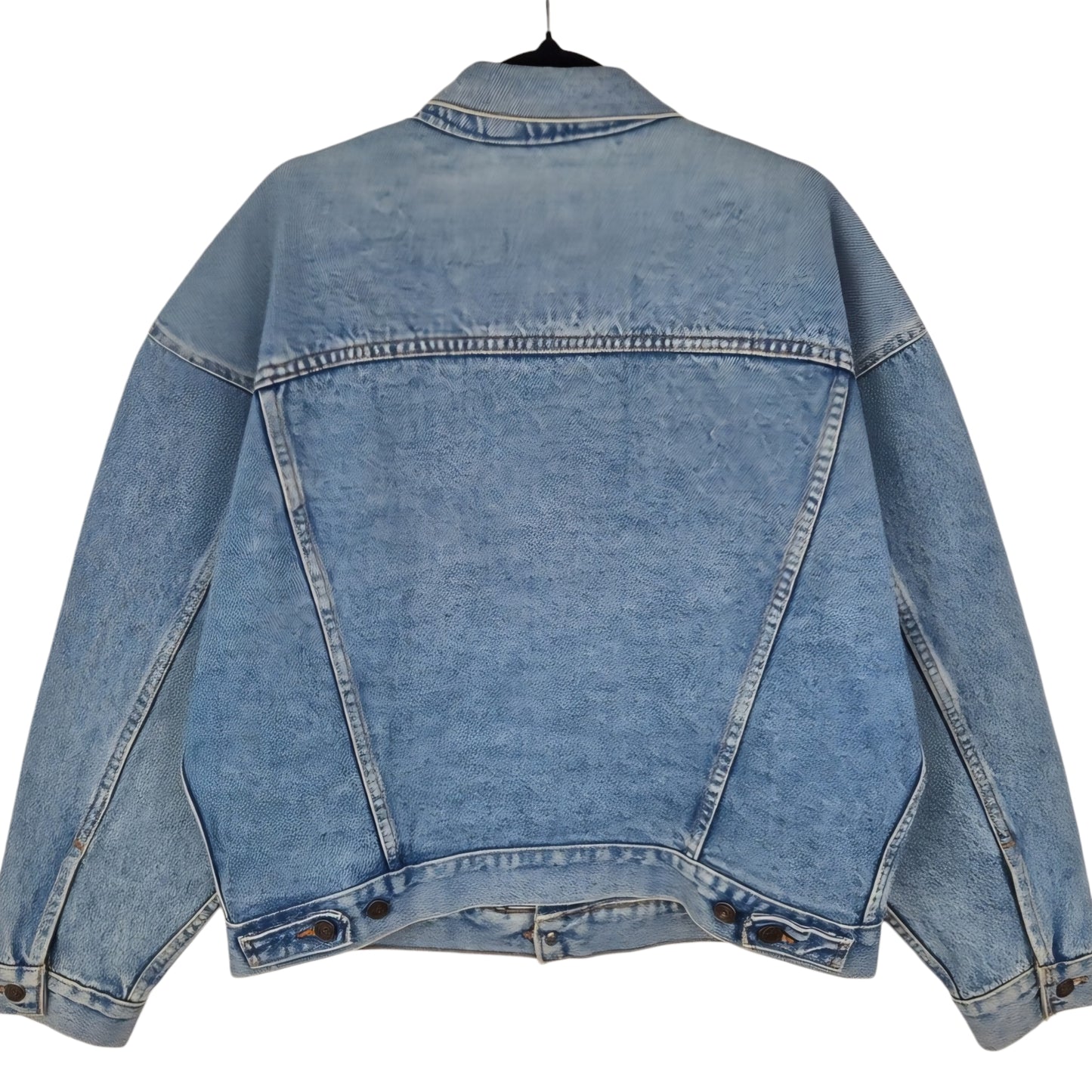 Vintage Levis 90's Blue Heavy USA Made Denim Jacket Size M