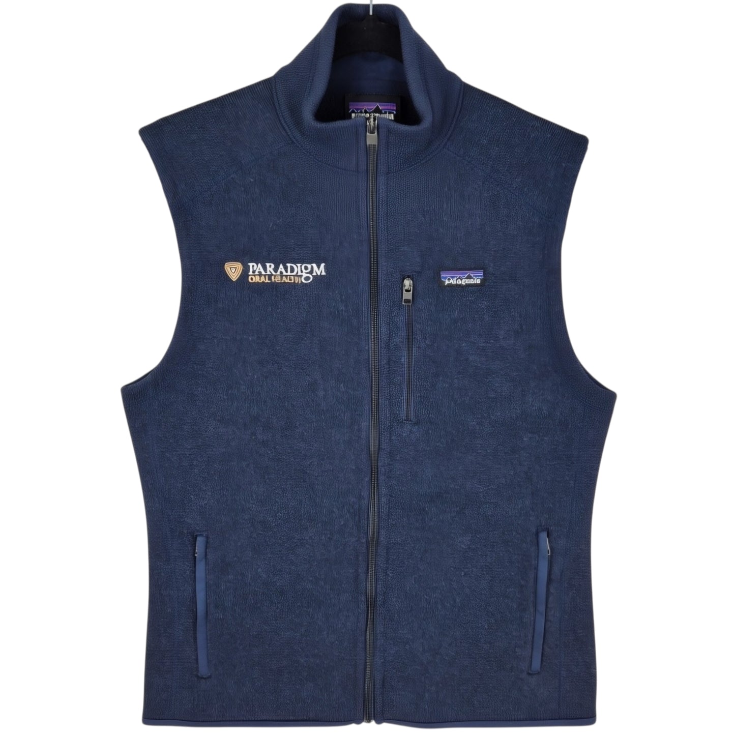 Patagonia Dark Blue Fleece Vest Size M