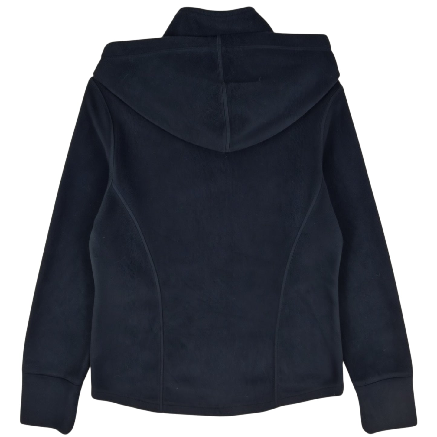 FILA Sport Womens Black & Blue Fleece Zip Hoodie Size S