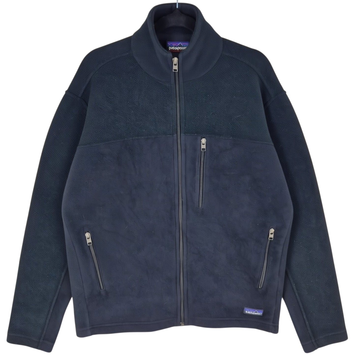 Patagonia Black Fleece Zip Jumper Size M