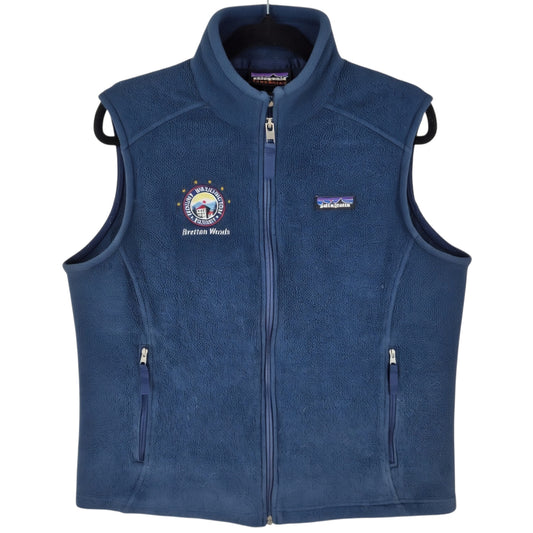 Patagonia Bretton Woods Dark Blue Fleece Vest Size M