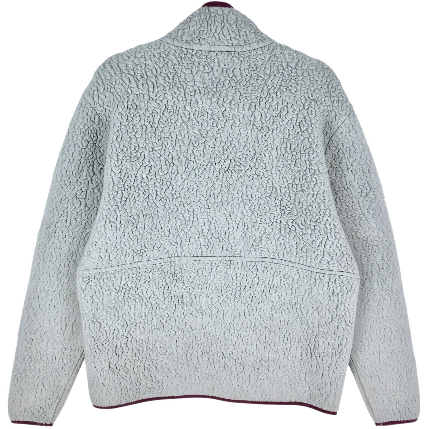 Patagonia Grey Half Zip Fleece Jumper Size L