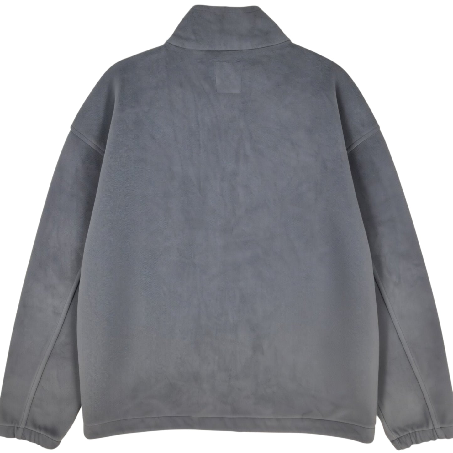 Vintage Chaps 2000's Grey Fleece Zip Jumper Size L