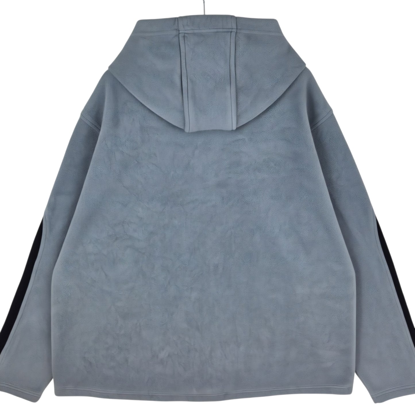 Vintage Starter 90's Grey Hooded Fleece Zip Jumper Size L