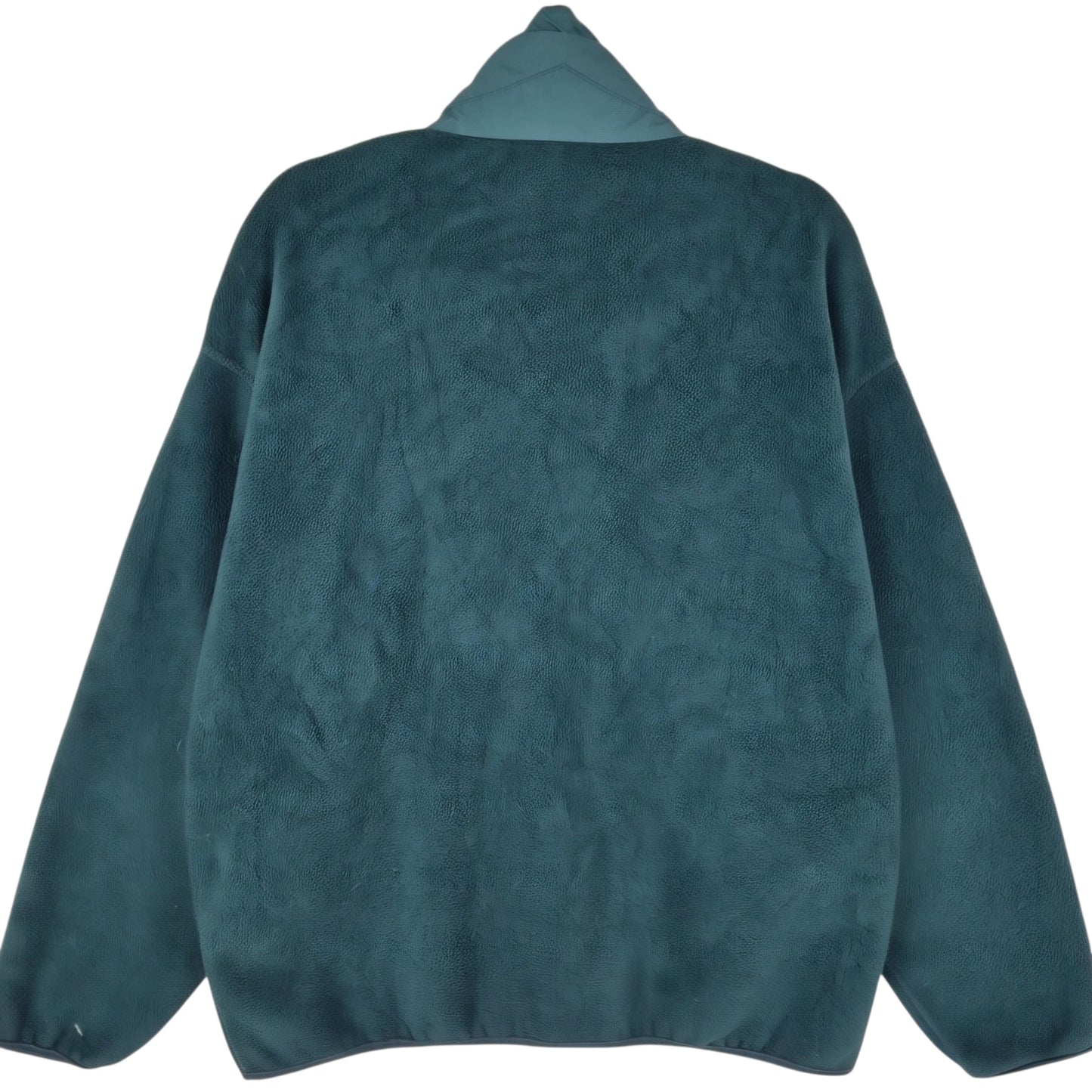 Vintage Patagonia 90's Dark Green USA Made Fleece Zip Jumper Size L