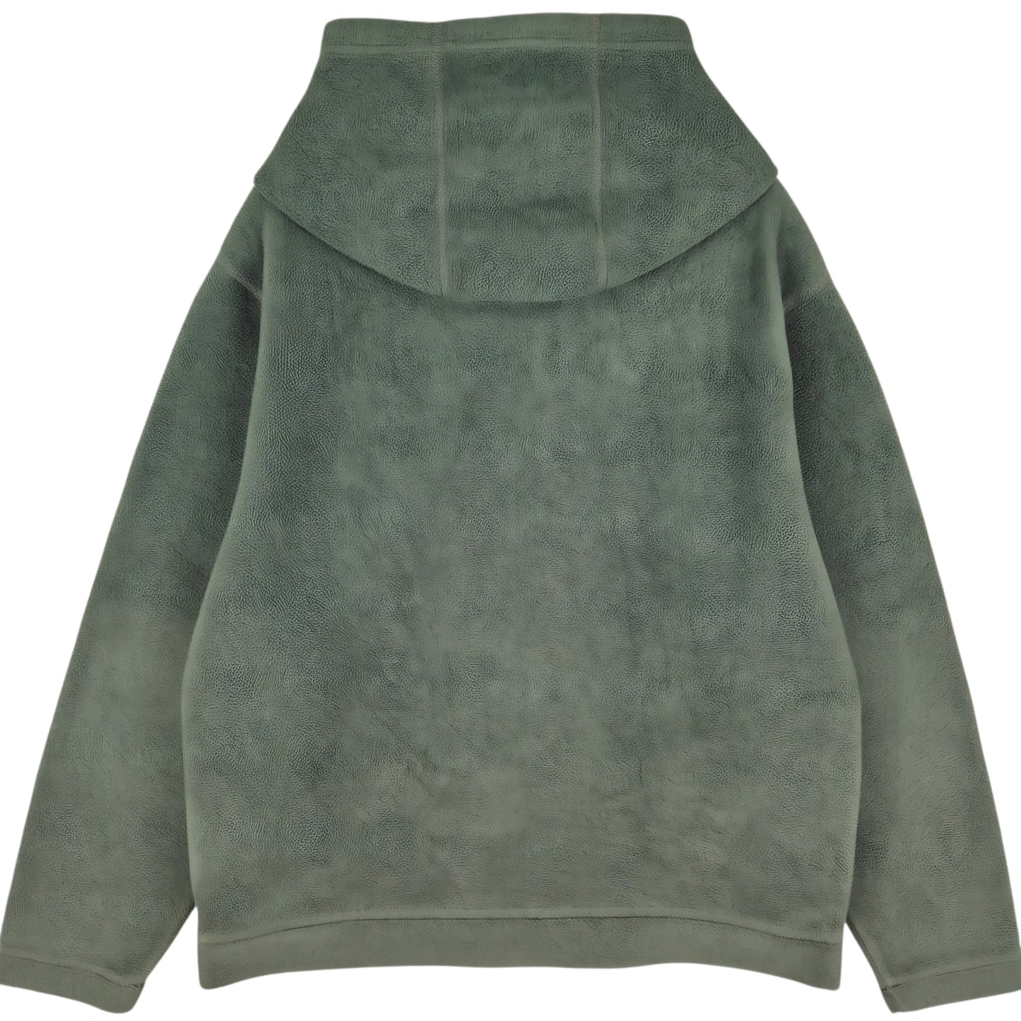 Vintage Timberland 90's Green Embroidered Fleece Hoodie Size L