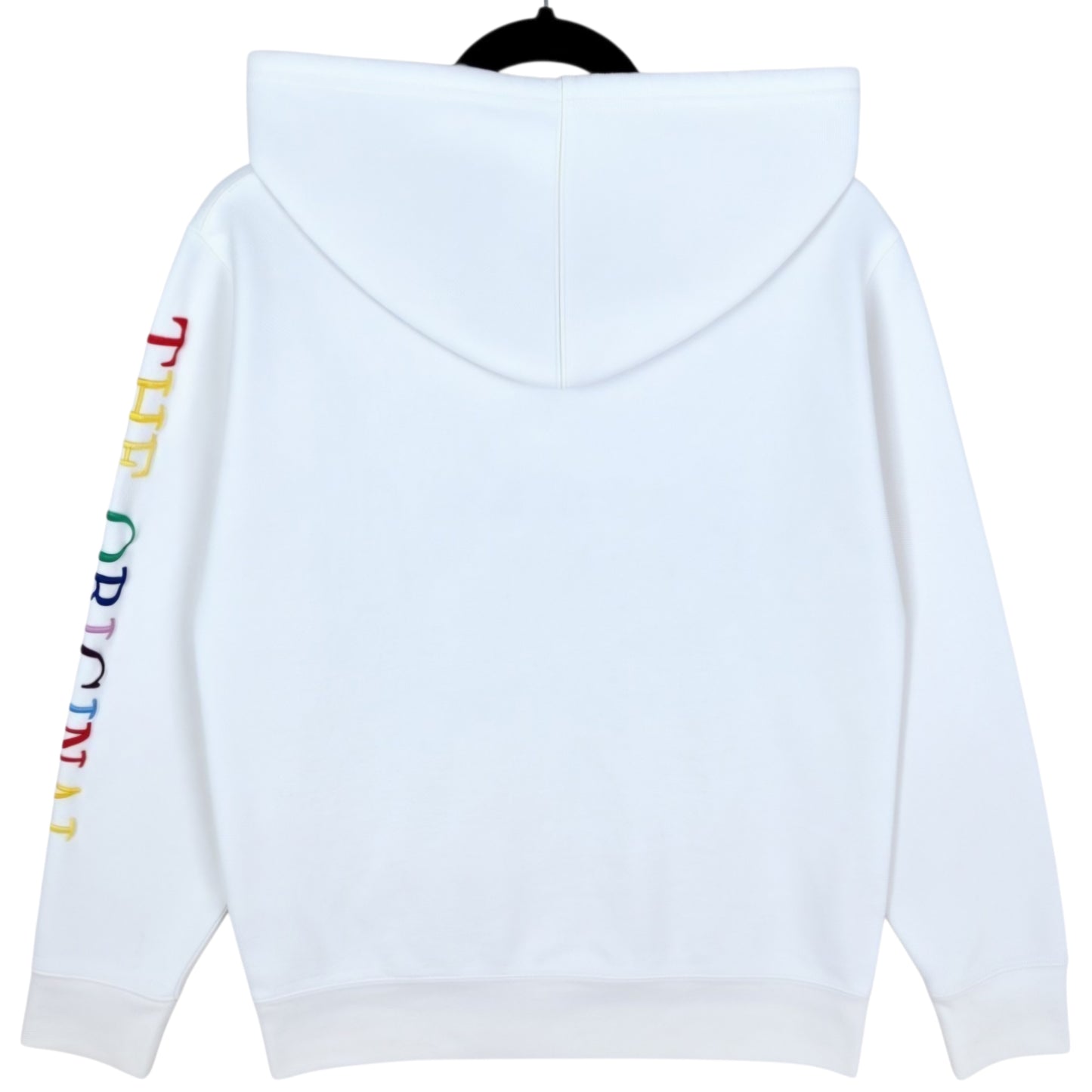 Levis White Embroidered Hoodie Size S