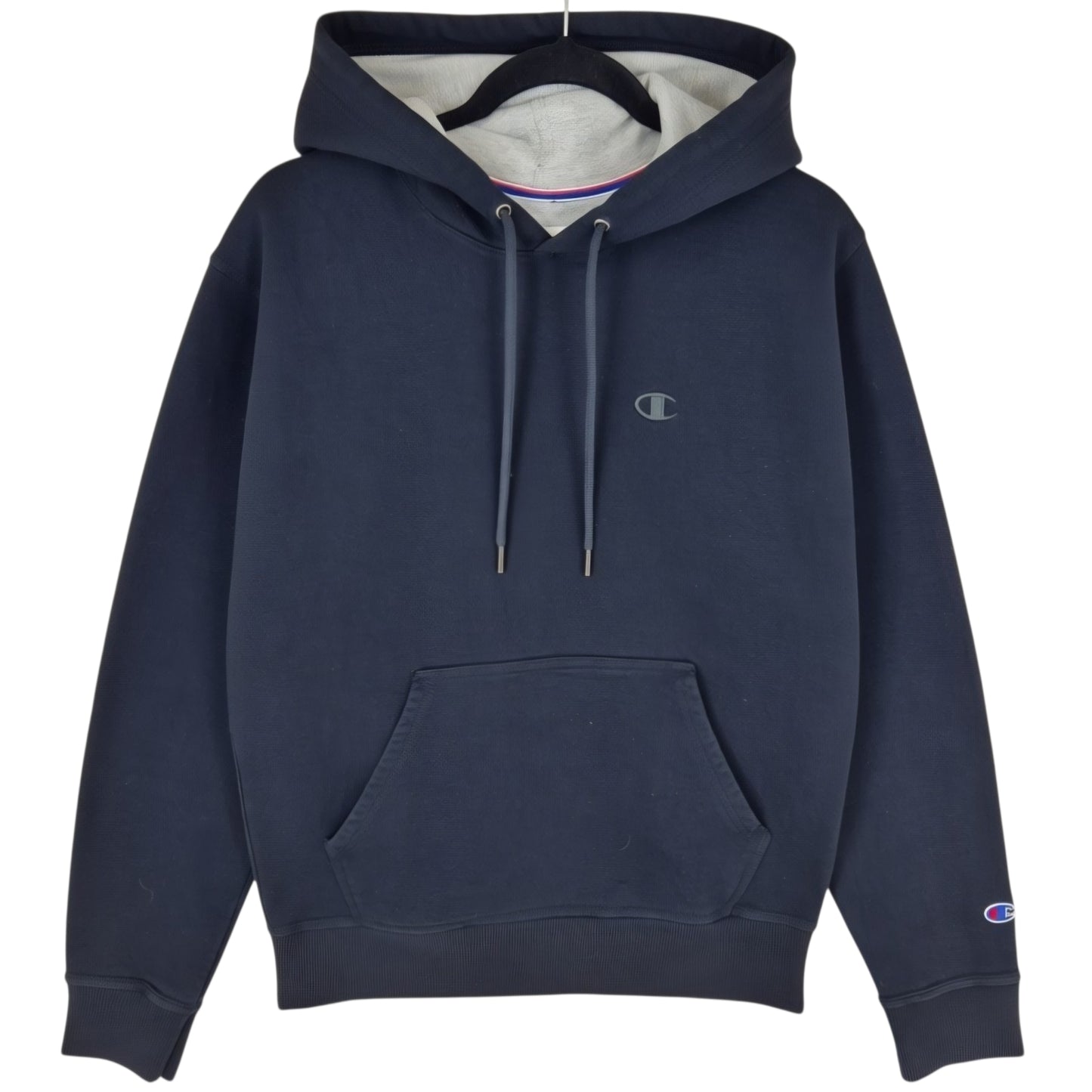 Champion Black Basic Hoodie Size S