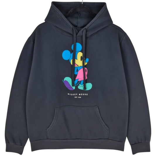 Disney Mickey Mouse Black Hoodie Size L