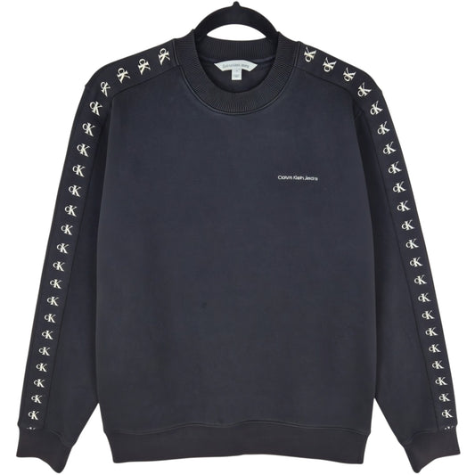 Calvin Klein Jeans Black Crewneck Sweater Size M