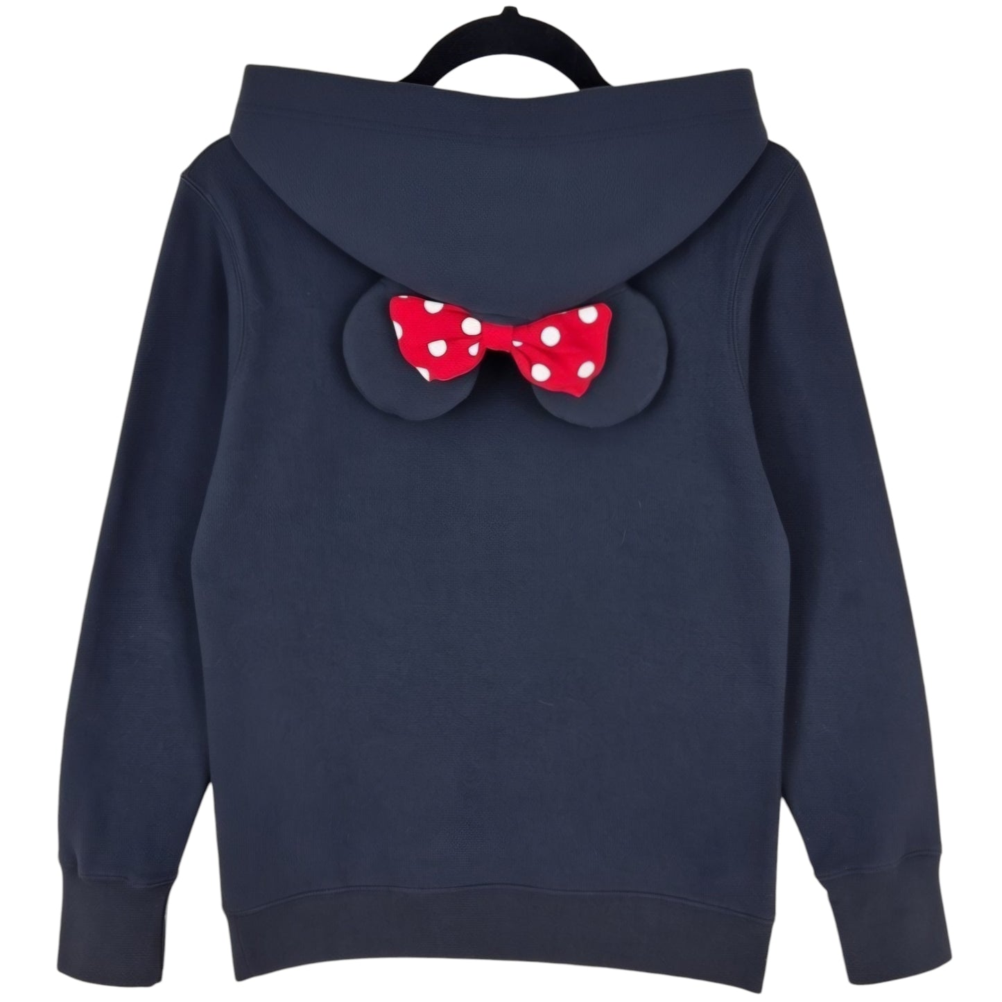 Disney Minnie Mouse Womens Black Hoodie Size S