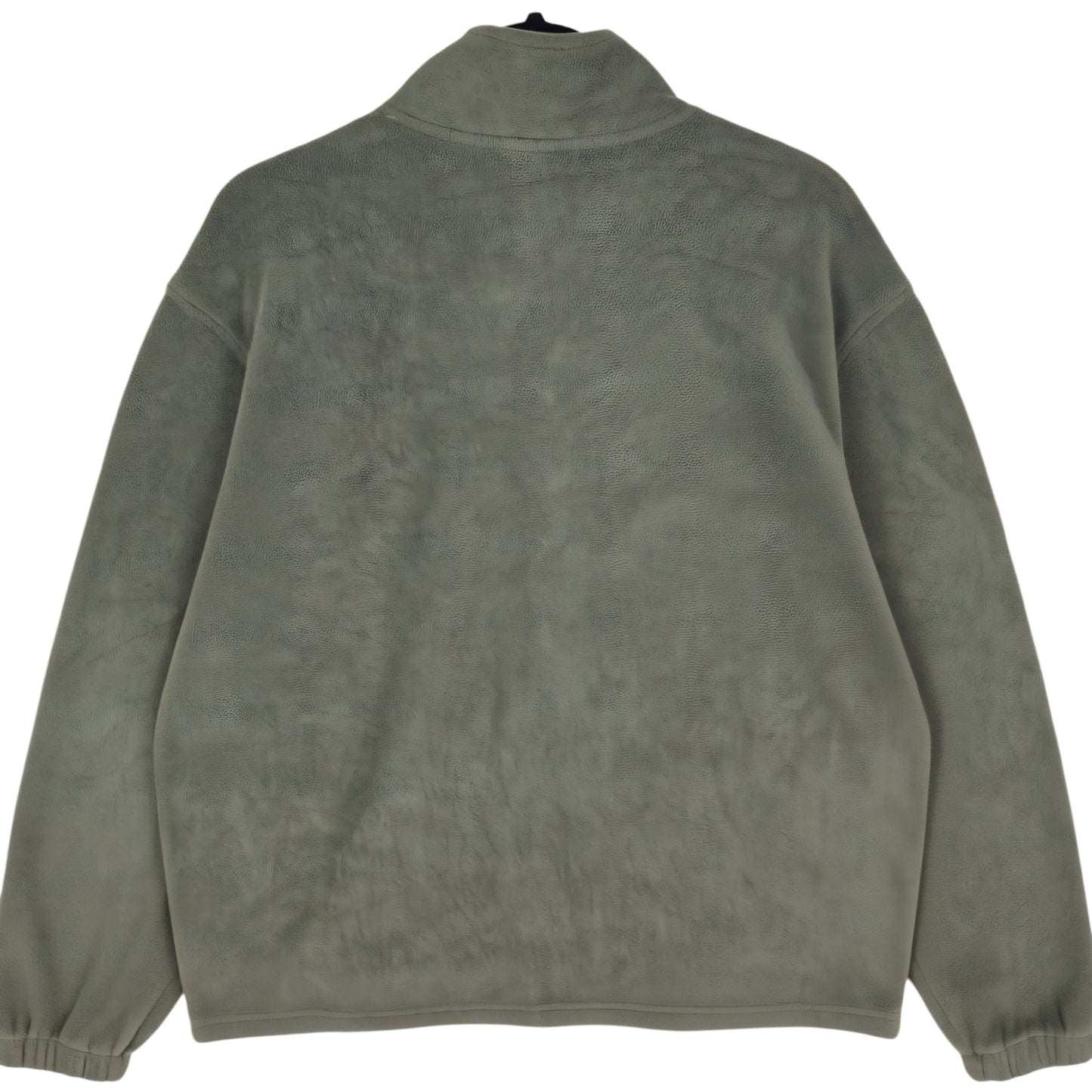 Vintage Starter Olive Green Fleece Zip Jumper Size L