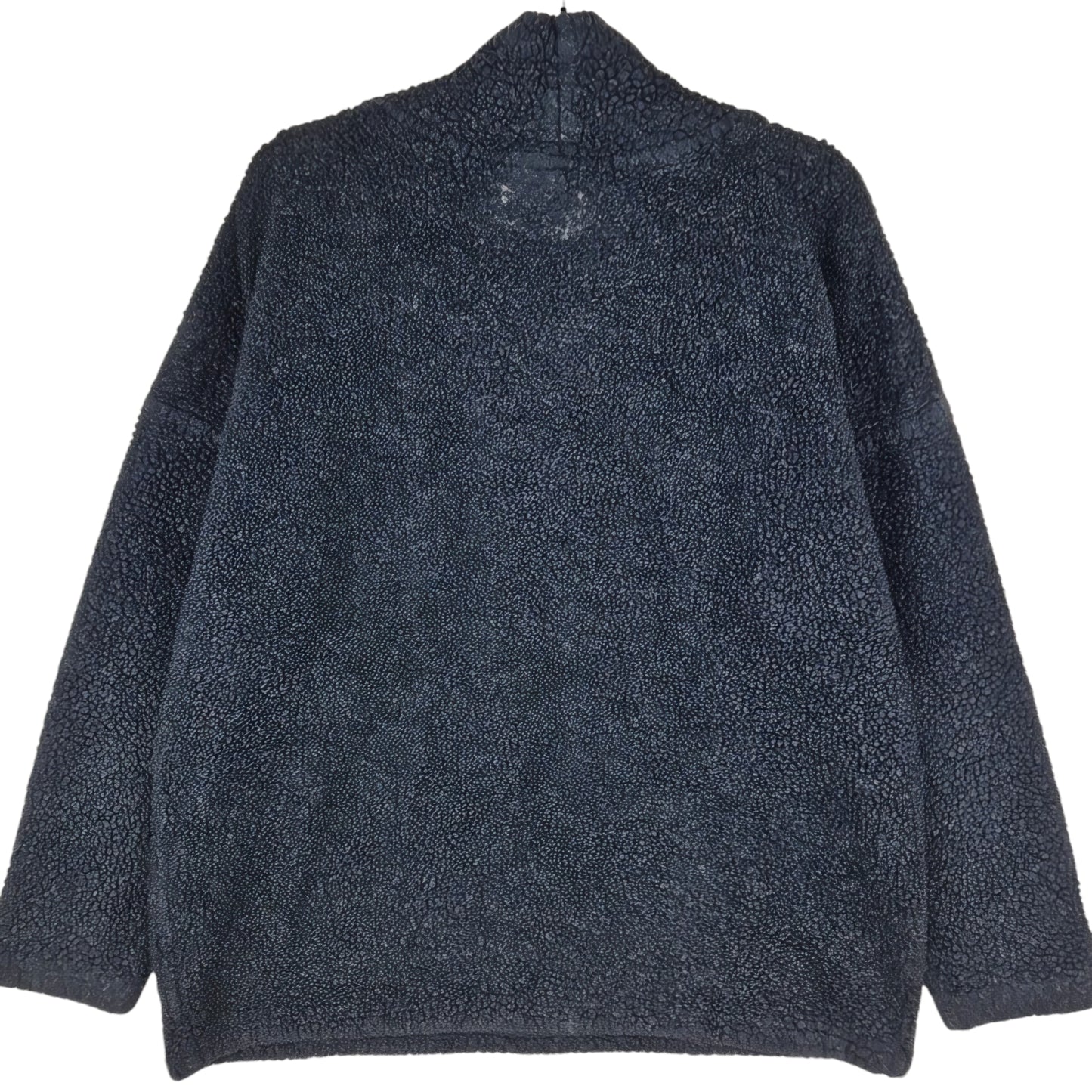 Vintage Polaris 80's Black USA Made Fleece Jumper Size L