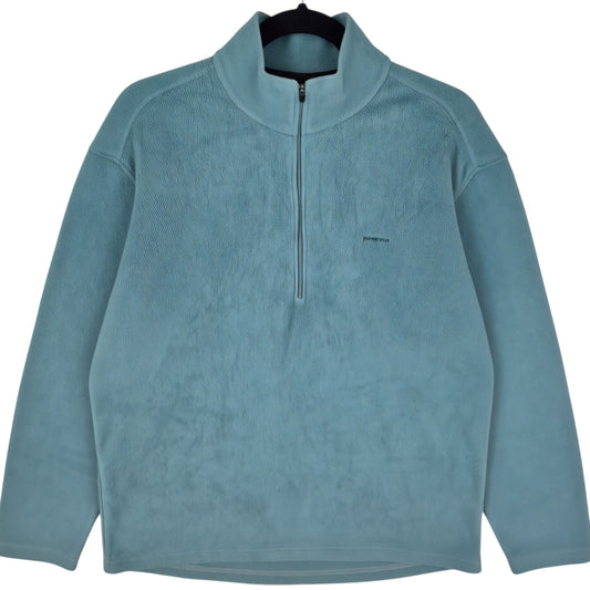 Vintage Patagonia Capilene 90's Aqua Green Fleece Jumper Size L