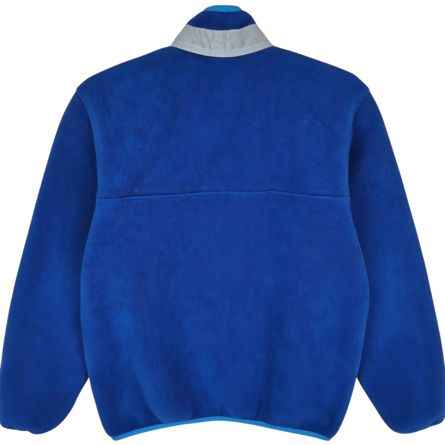 Patagonia Blue Quarter Button Fleece Jumper Size S