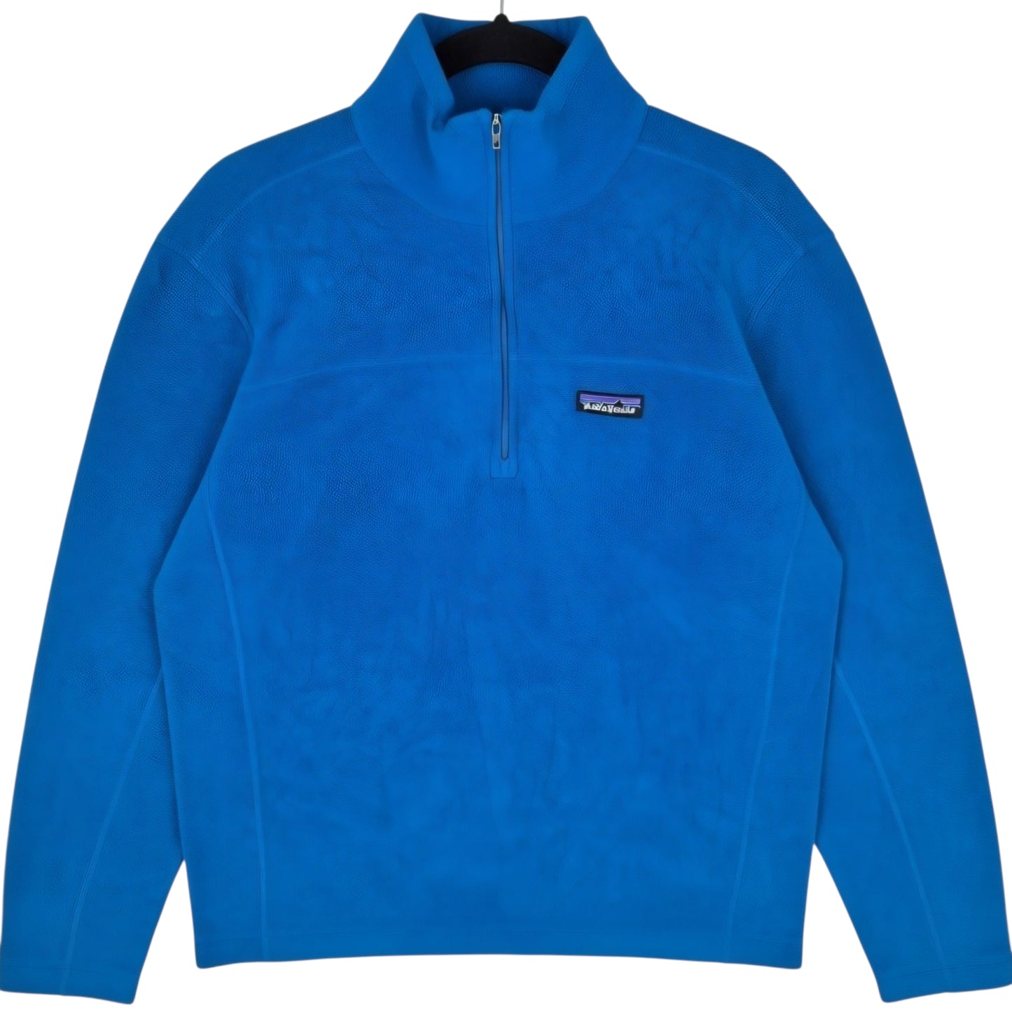 Patagonia Blue Quarter Zip Fleece Jumper Size M