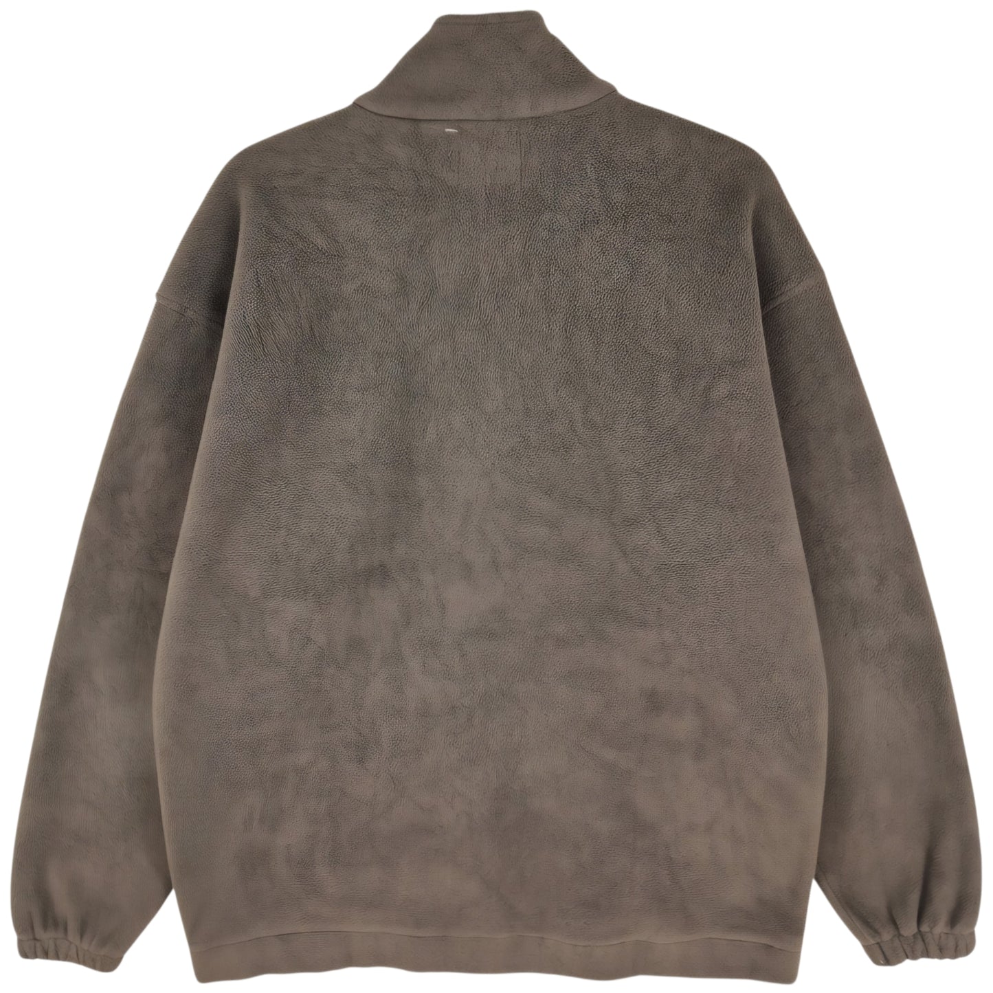 Macks Prairie Wings Arkansas Brown Fleece Zip Jumper Size L