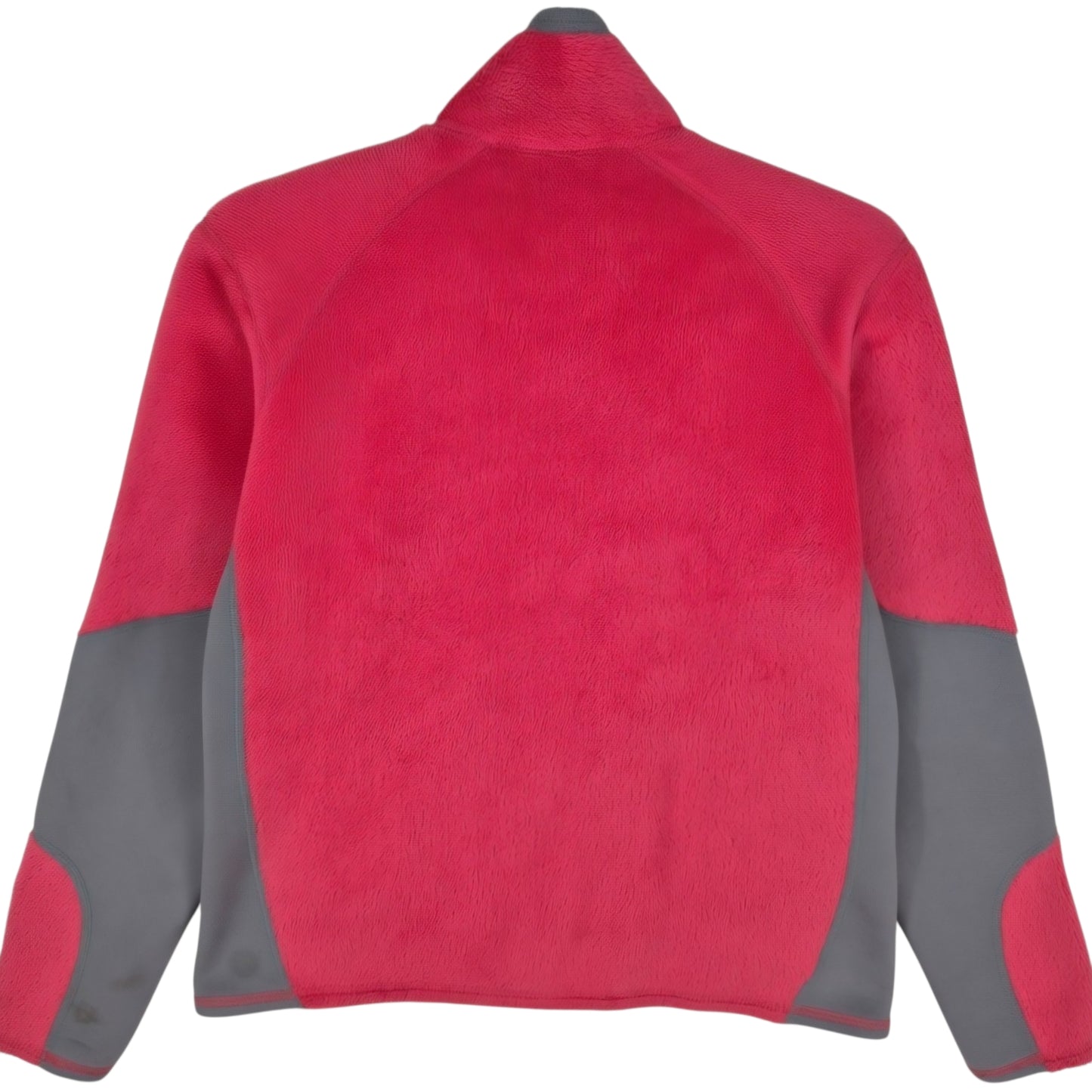 Patagonia Womens Pink Mink Fleece Zip Jumper Size M