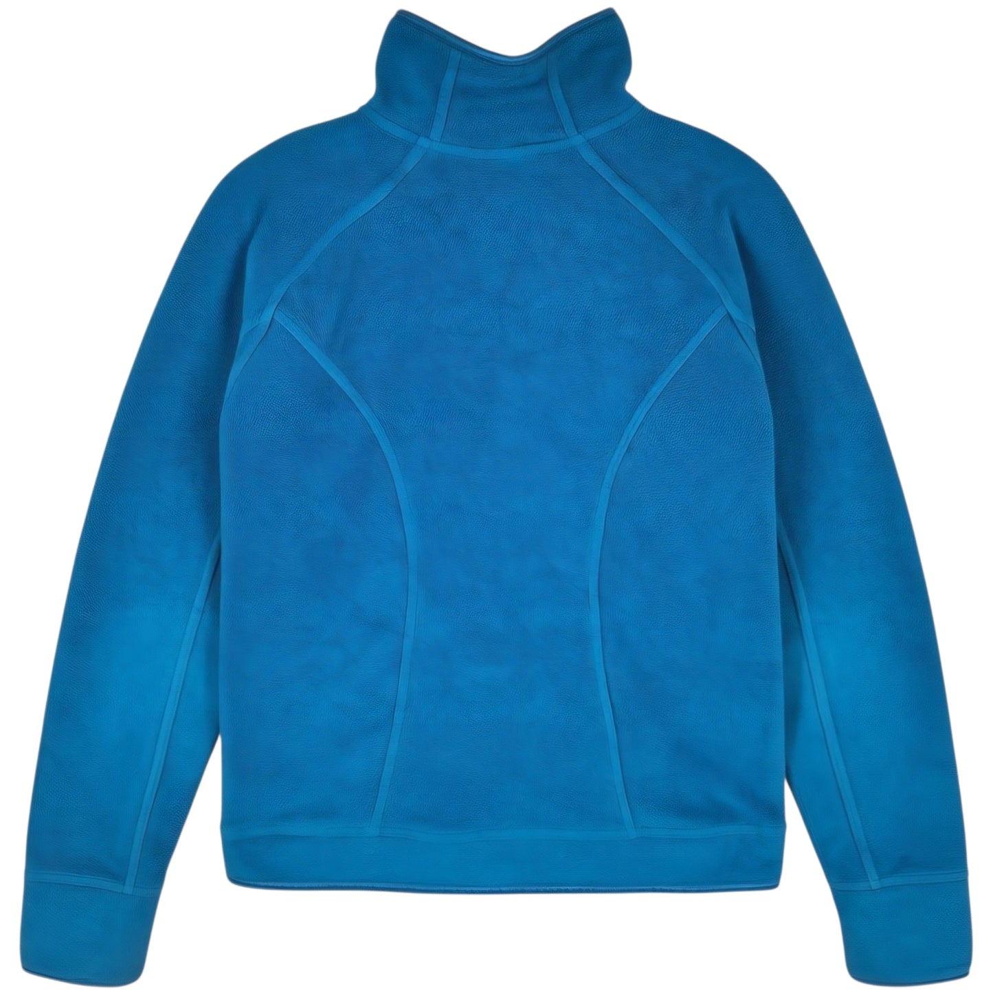 Vintage Nike 2000's Womens Blue Fleece Zip Jumper Size S