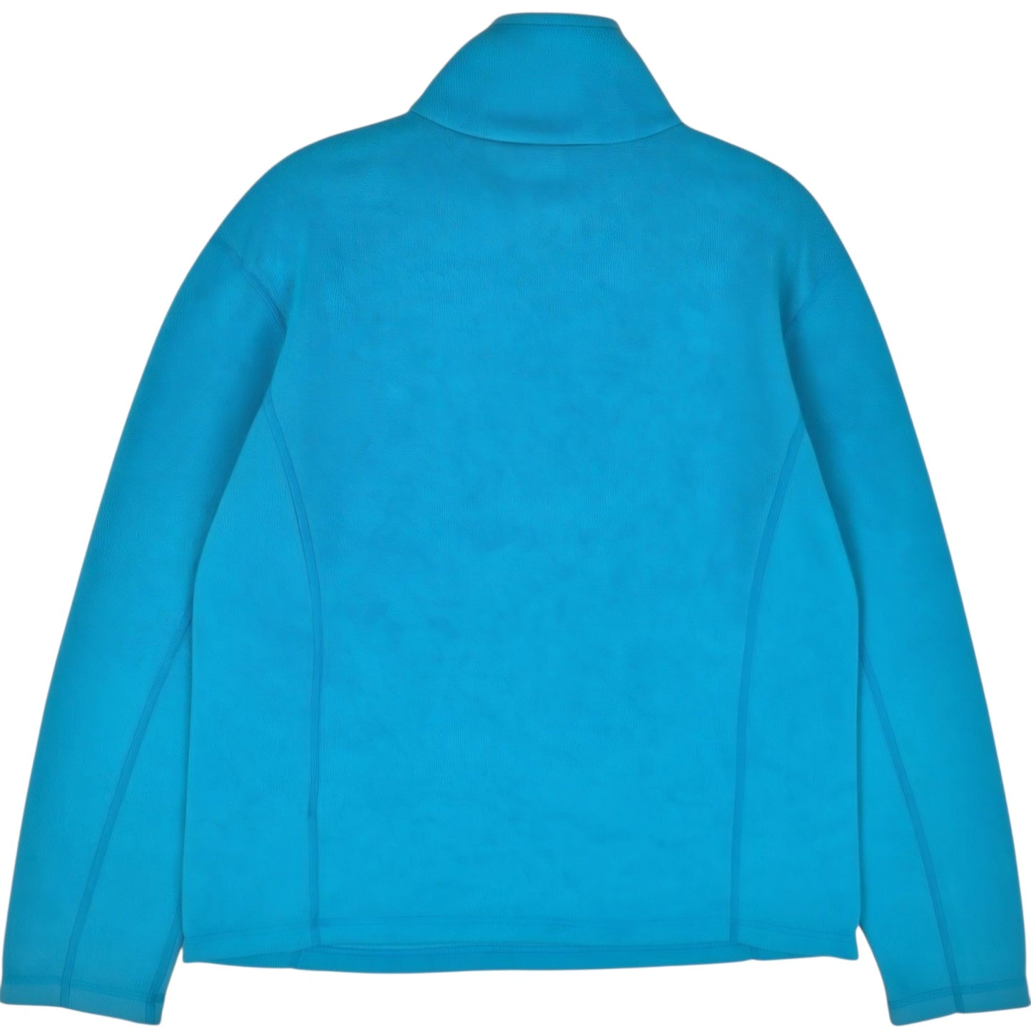 Patagonia Light Blue Quarter Zip Fleece Jumper Size L