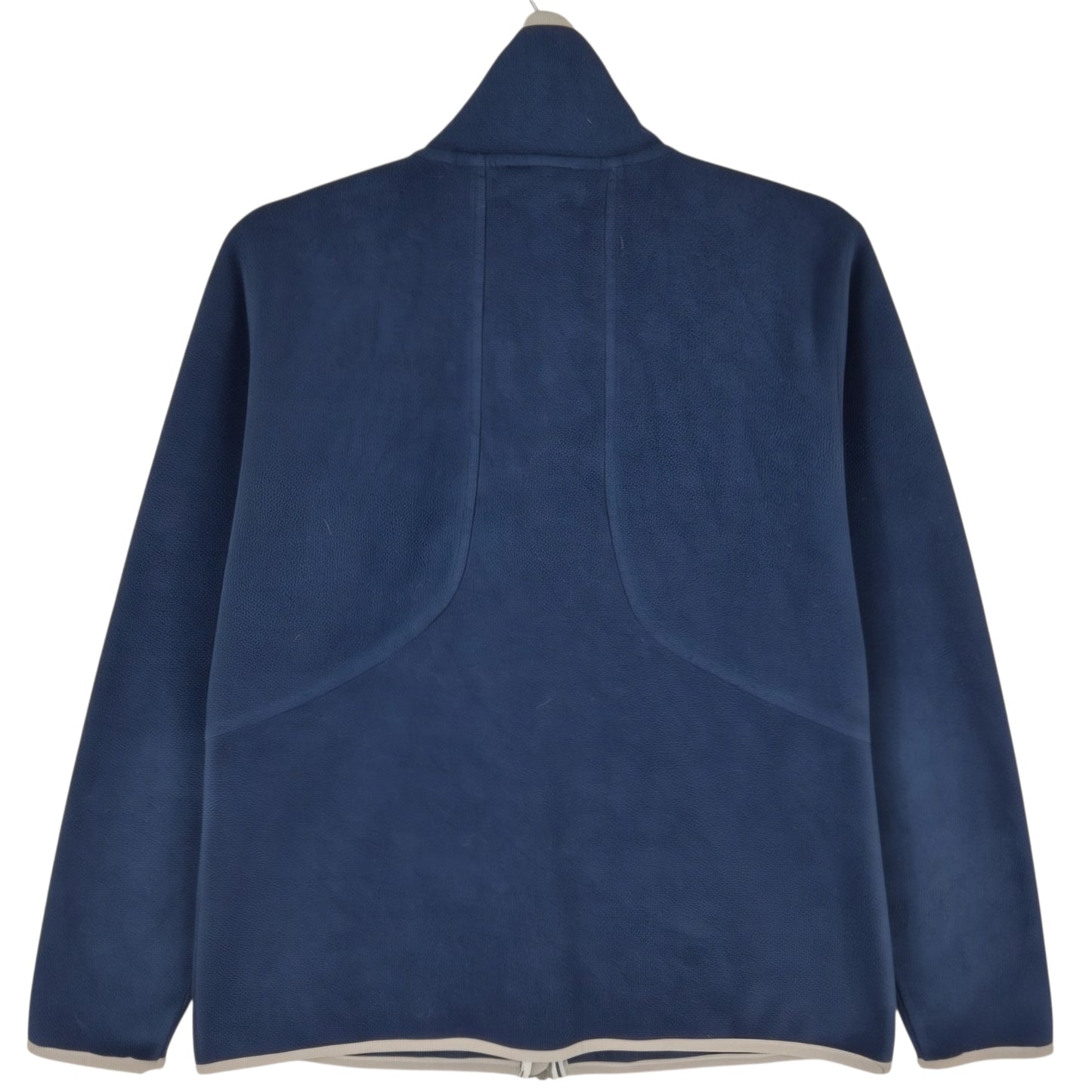 Nautica Womens Dark Blue Fleece Zip Jumper Size L