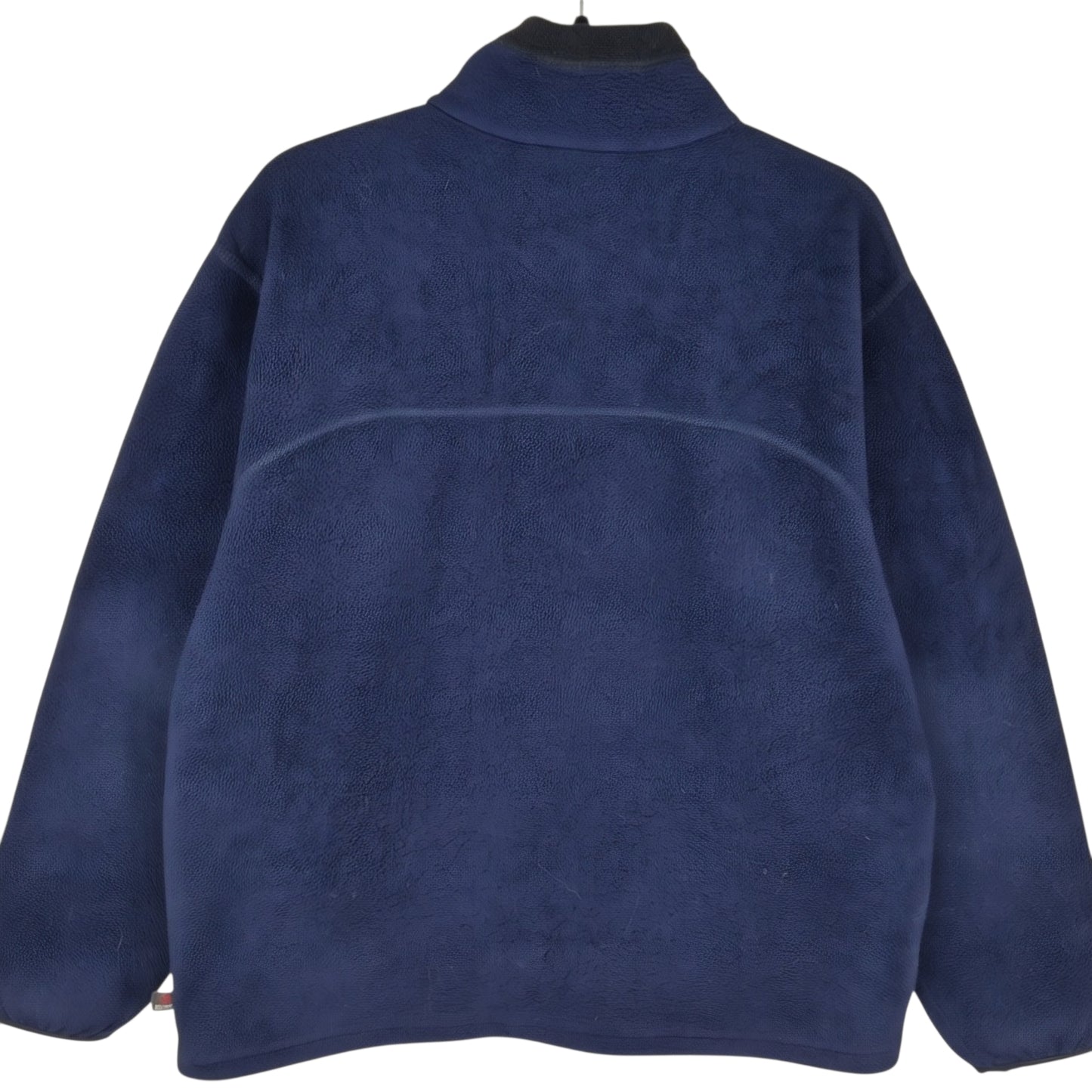 Vintage Timberland 90's Dark Blue Fleece Zip Jumper Size M